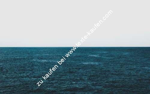 Stimmung auf hoher See mit Sicht zum Horizont