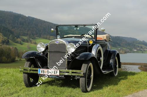 Oldtimer Landschaftsaufnahme