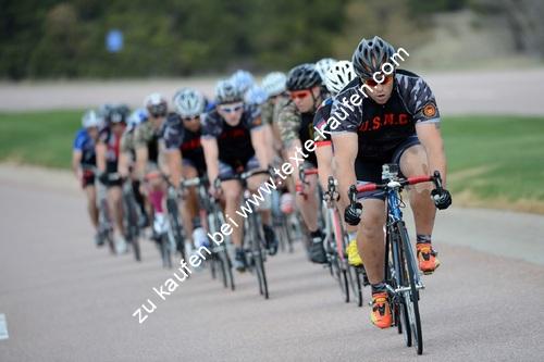 Truppe Radrennfahrer