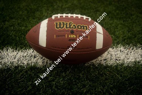 American Football Großaufnahme