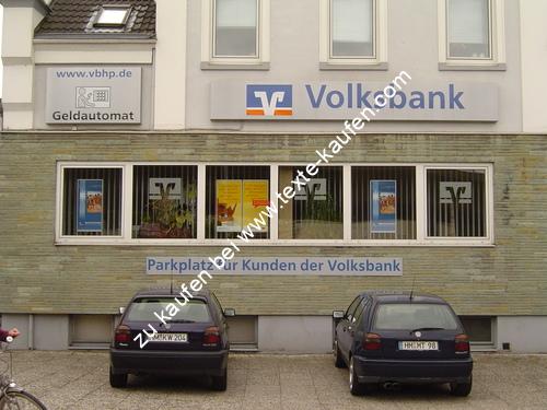 Volksbank Außenaufnahme