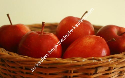 Knallrote Äpfel