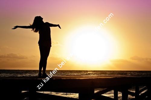 Sonnenuntergang Strand Silhouette