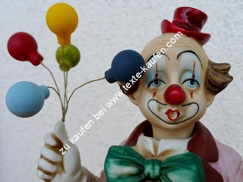 Clown mit Ballons