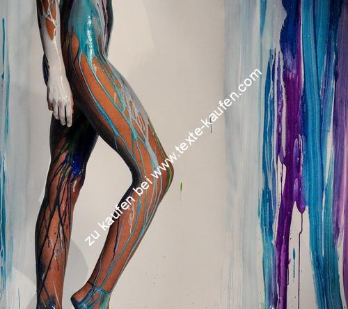 Body Painting Seitenansicht