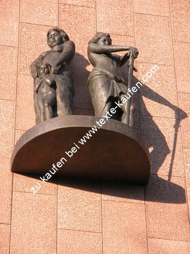 Skulptur Plankette