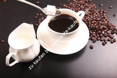 Tasse schwarzer Kaffee