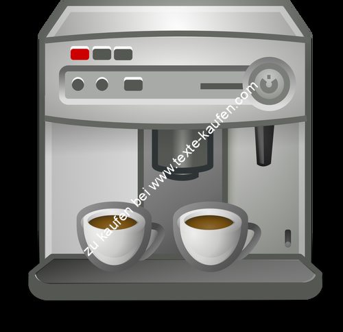 Neuartige Kaffeemaschine