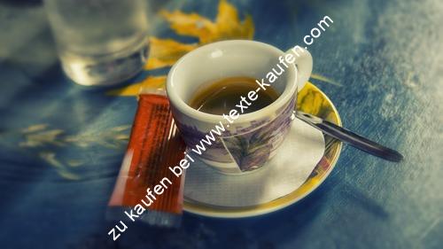 Kaffee mit Schoko