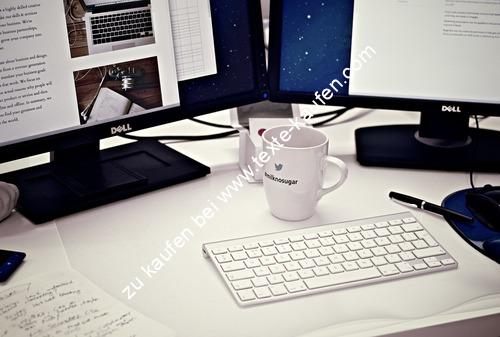 Kaffee bei der Arbeit
