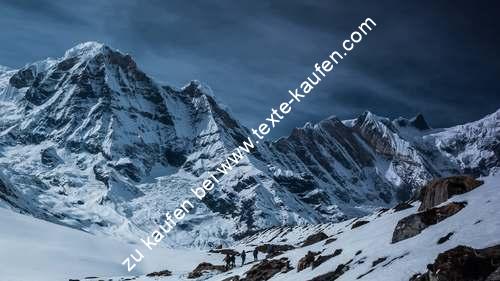 Winterlandschaft in den Bergen