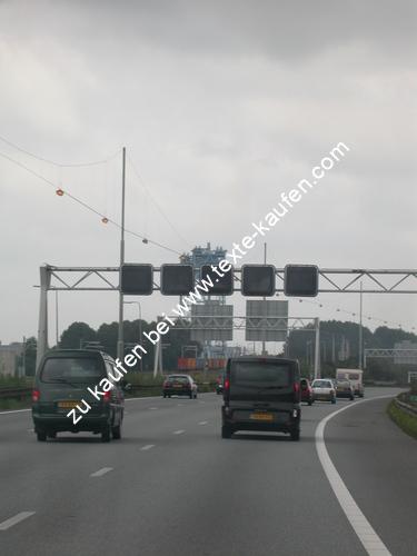 Autobahn Stadteinfahr